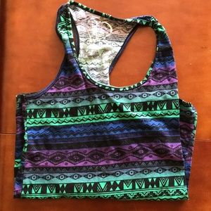 Patterned tank top